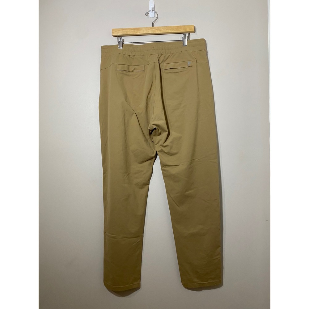 Public Rec Gamechanger Pant Men 36x29 (TAG 38x32) Tan Athletic Fit‎ Zip Pockets - Picture 2 of 7